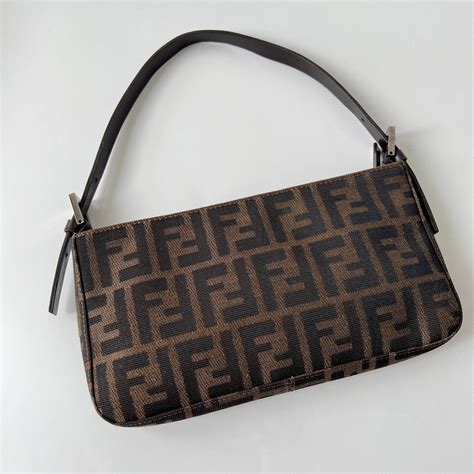 fendi pochette vintage|Fendi medium flat pouch.